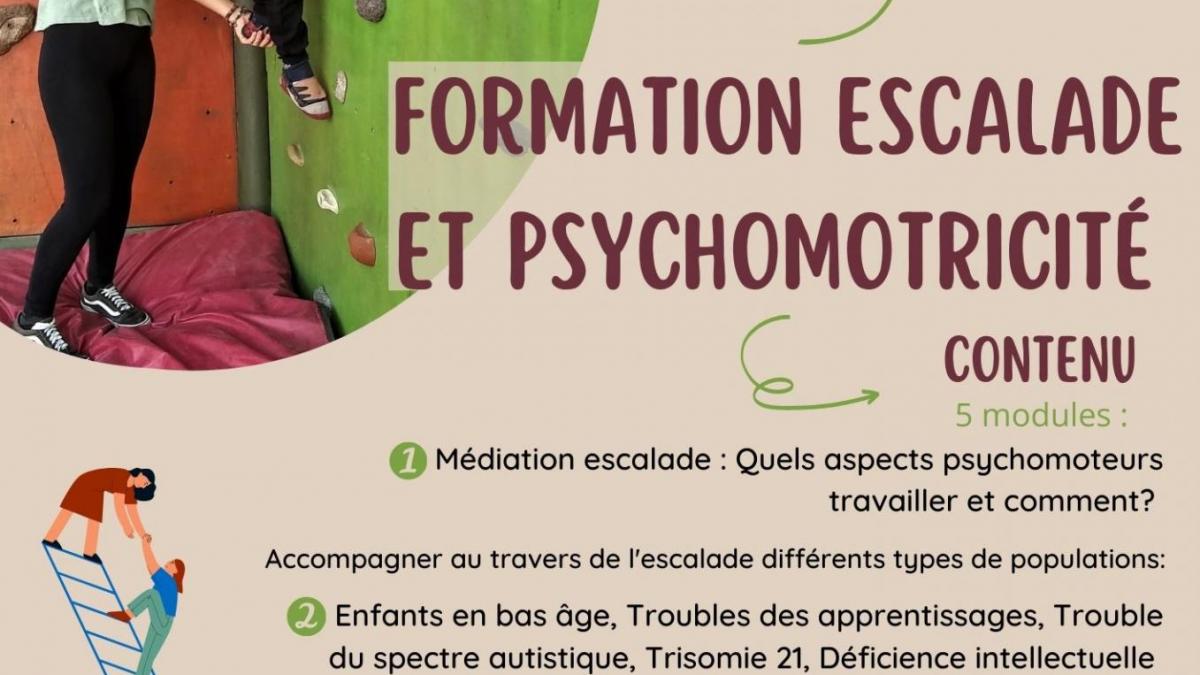 Formation Escalade et Psychomotricité